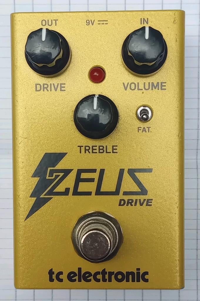 TC Electronic Zeus Overdrive, Ophalen of Verzenden, Zo goed als nieuw, Distortion, Overdrive of Fuzz