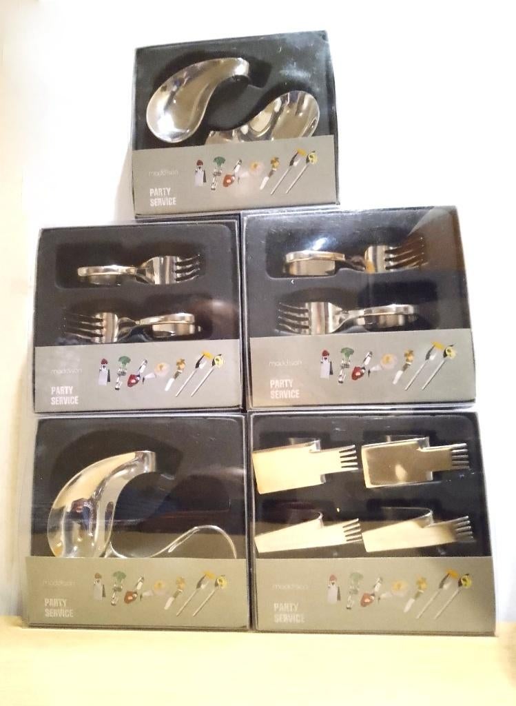 Vijf Maddison Party Service Boxen, Ophalen of Verzenden, Nieuw, Overige materialen, Vaatwasserbestendig