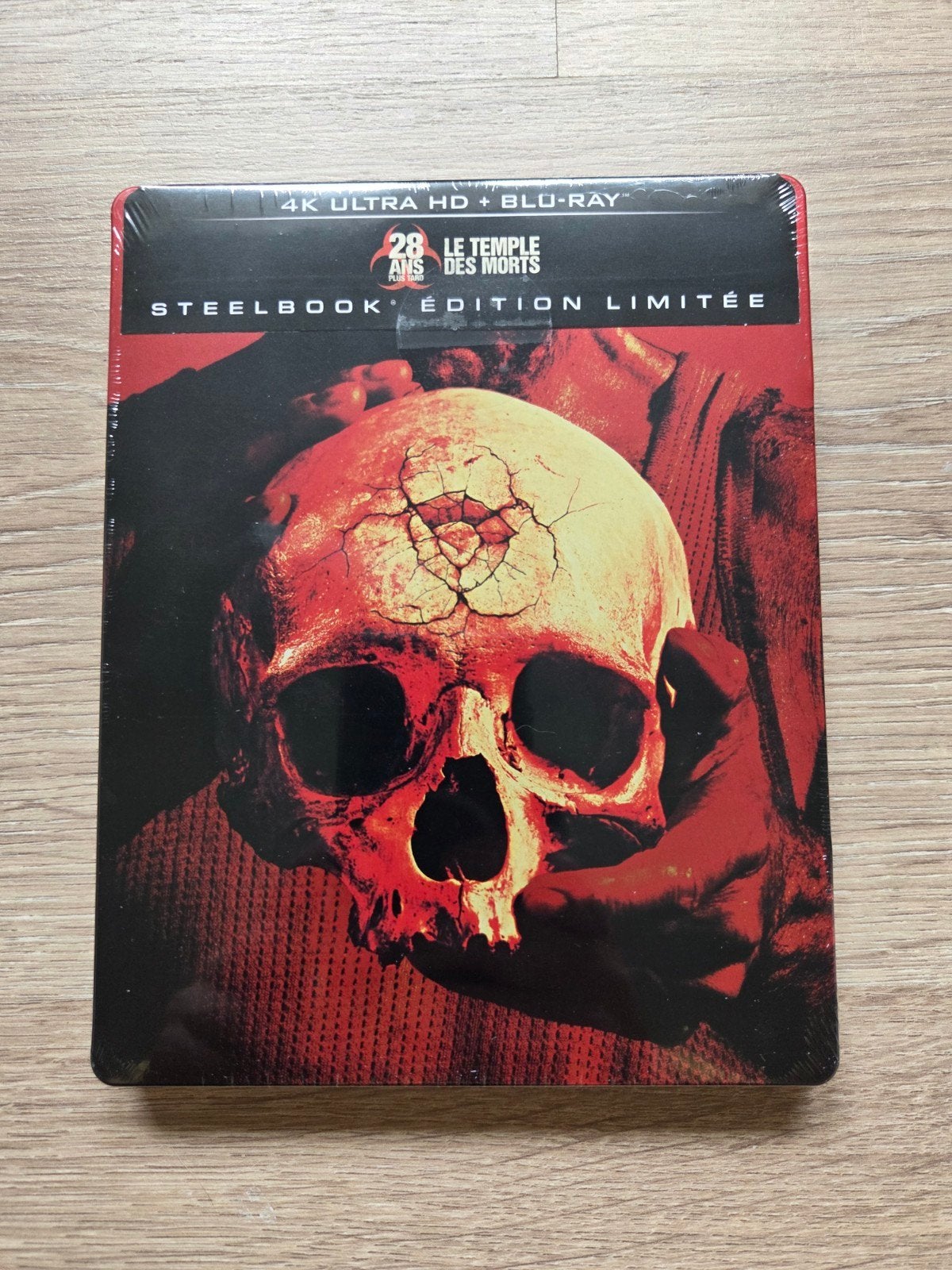 28 ans plus tard le temple des morts blu-ray 4k steelbook, Cd's en Dvd's, Blu-ray, Ophalen, Duits, Nieuw in verpakking, Duits