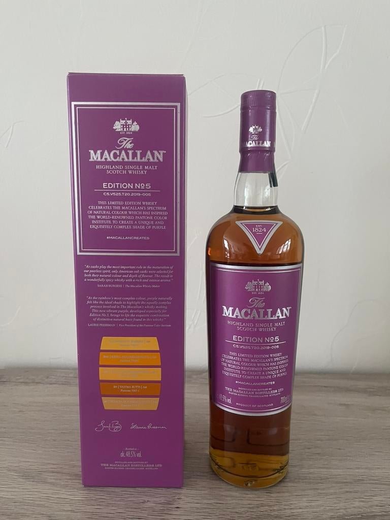 Macallan Edition No.5, Verzamelen, Ophalen, Nieuw, Overige gebieden