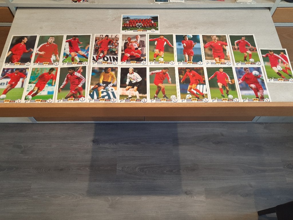 Complete set Rode Duivels postkaarten Wereldbeker USA 1994, Collections, Articles de Sport & Football, Comme neuf, Affiche, Image ou Autocollant