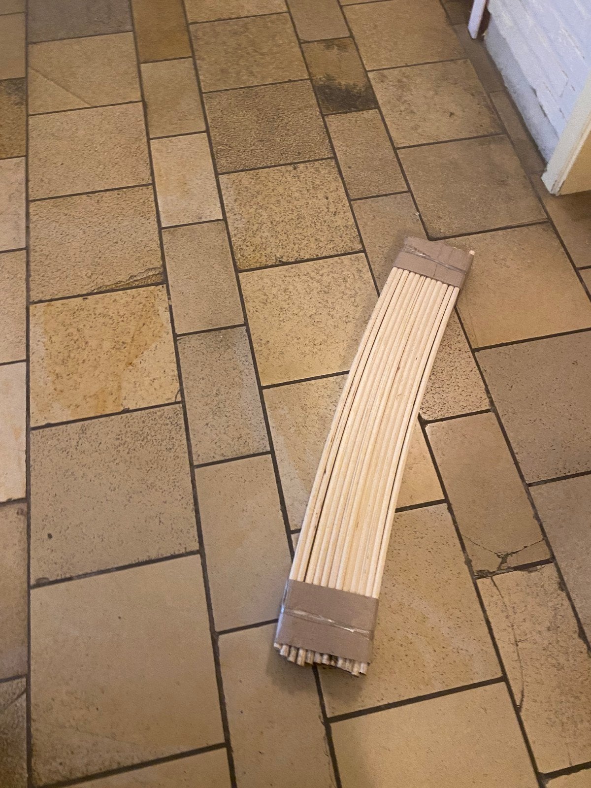 Latte de lit en bois, Enlèvement, Comme neuf, Une personne, Bois