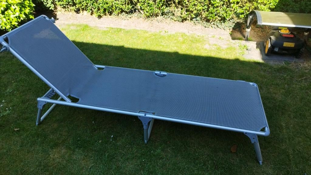 Ligbed tuin aluminium frame geen schade aan, Tuin en Terras, Ophalen, Aluminium
