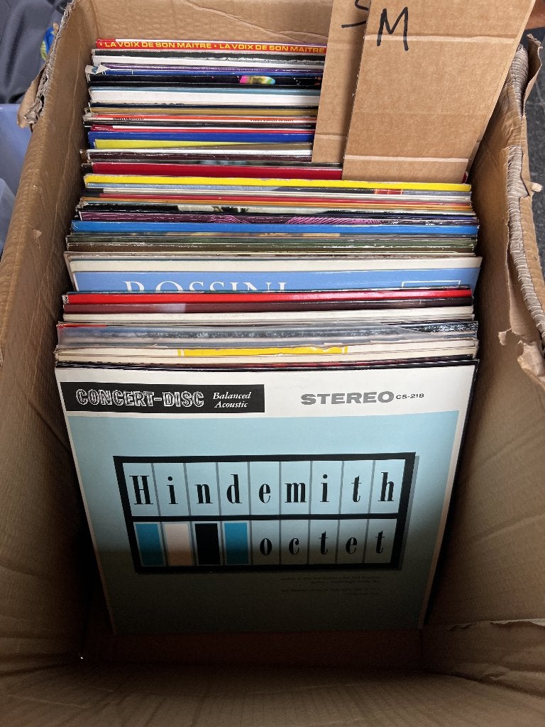 Grote doos Vinyl LP’s (180–200 stuks) – vooral Klassiek, Cd's en Dvd's, Vinyl | Klassiek, Ophalen of Verzenden, LP, Bach