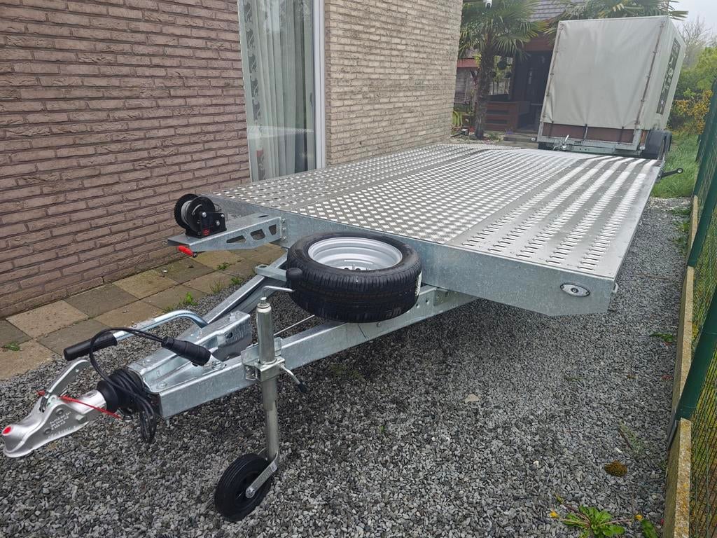 Nieuwe Autotrailer Niewiadow Jupiter 450x210, Ophalen