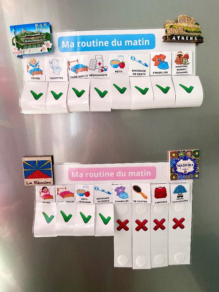 Routine du matin enfant, Divers, Envoi, Neuf