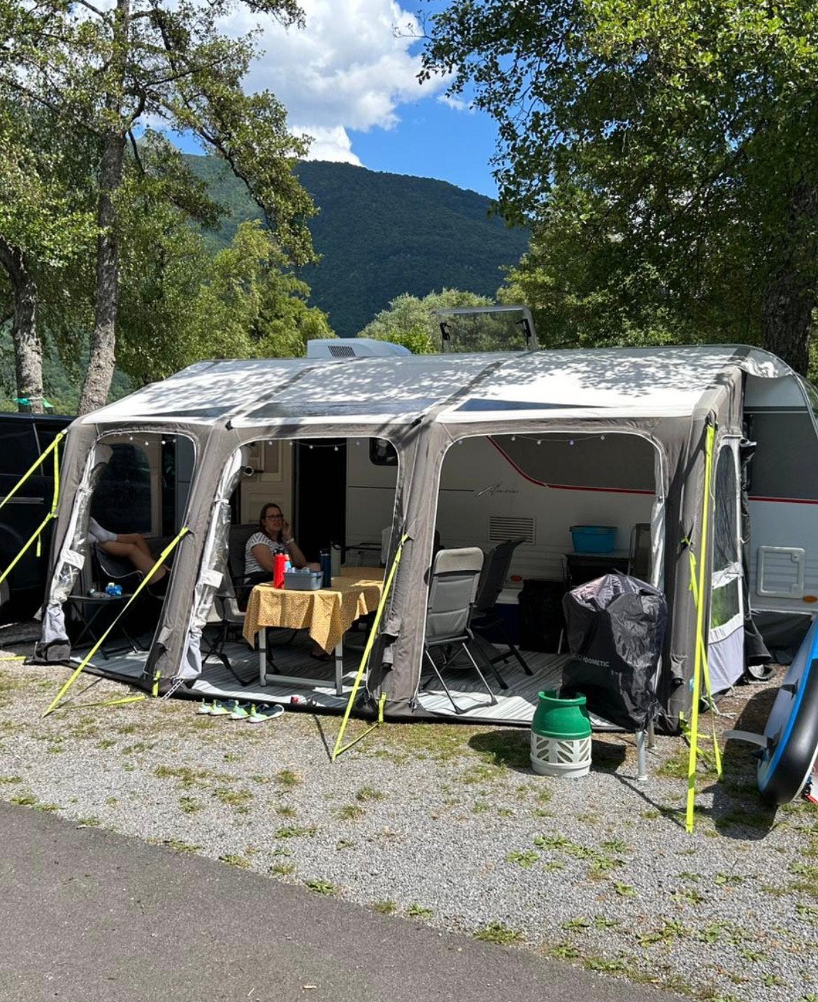Dometic Kampa AIR 500 – zeer complete voortent, Ophalen, Gebruikt, Dometic