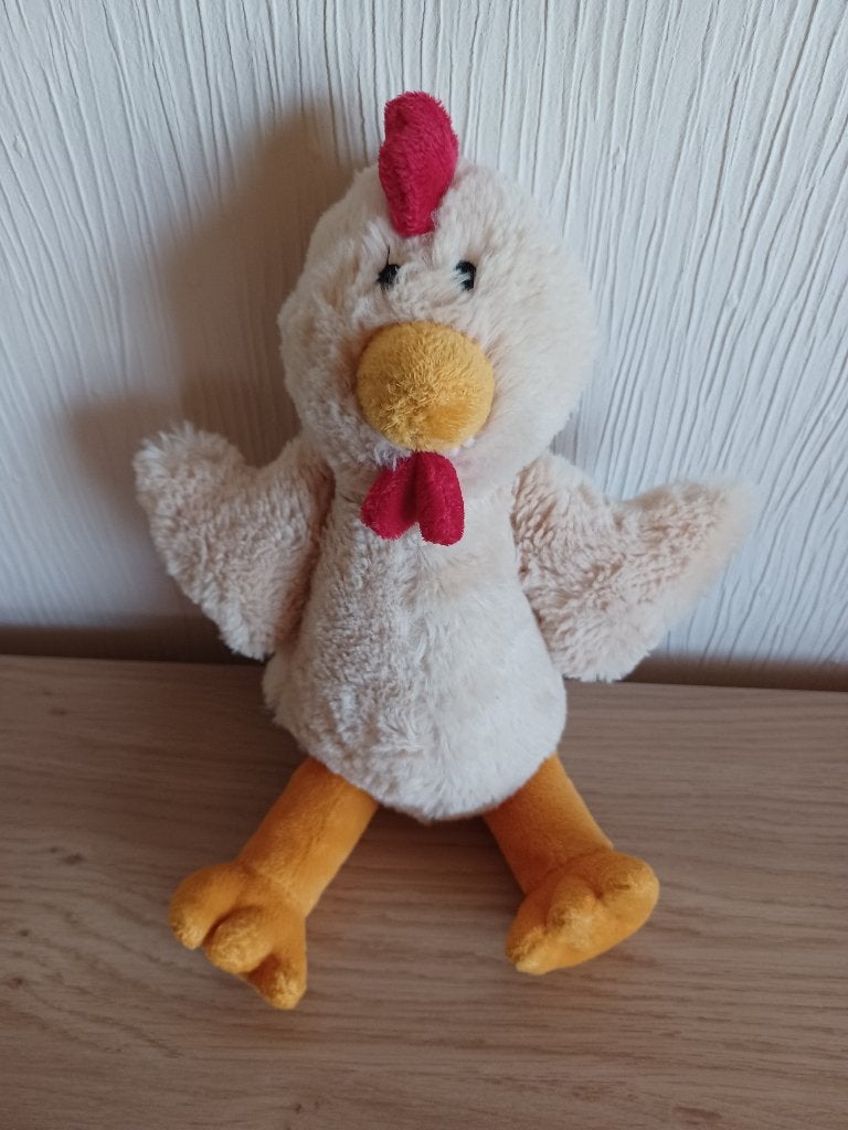 Knuffel Kip, Ophalen of Verzenden, Gebruikt, Overige typen, Middelgroot (20 tot 80 cm)