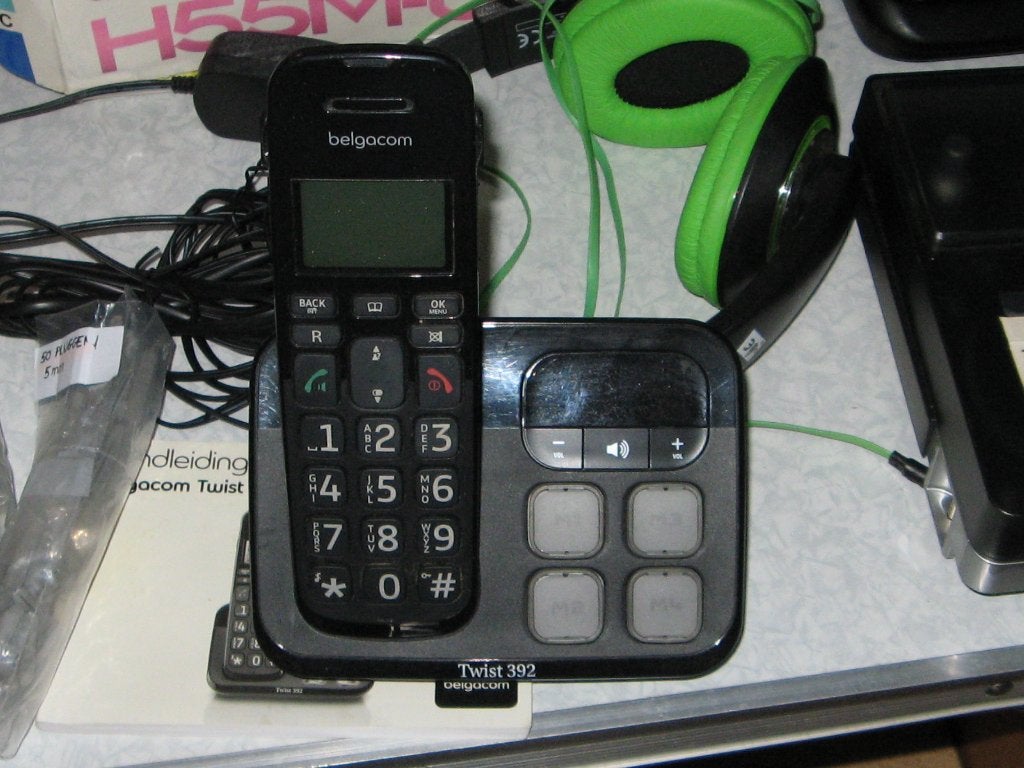Draagbare telefoon Belgacom Twist 392, Ophalen of Verzenden, Gebruikt, 1 handset