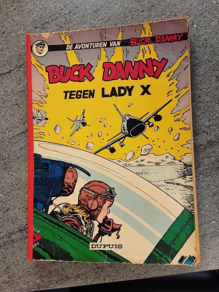 Strip>> Buck Danny >>tegen Lady X zie beschrijving, Une BD, Enlèvement ou Envoi, Utilisé