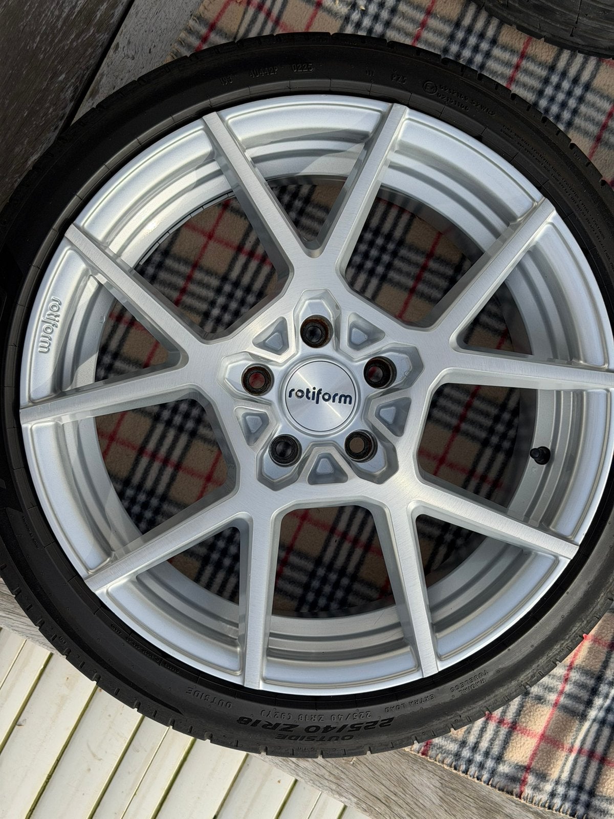 Rotiform kps 18inch volledige set, Ophalen, 18 inch, Banden en Velgen, Nieuw