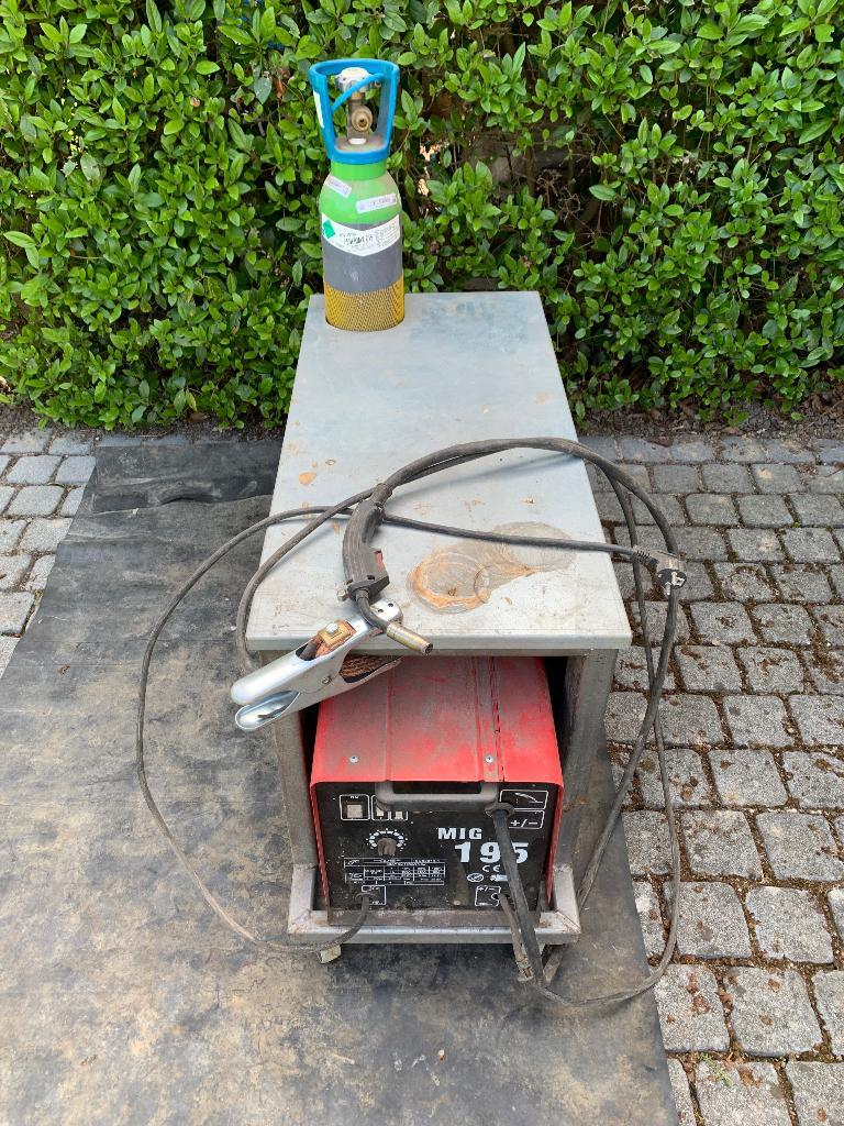 MIG-195 gas/MIG-lasapparaat 230V 195AMP, Doe-het-zelf en Bouw, Gereedschap | Lasapparaten, Ophalen