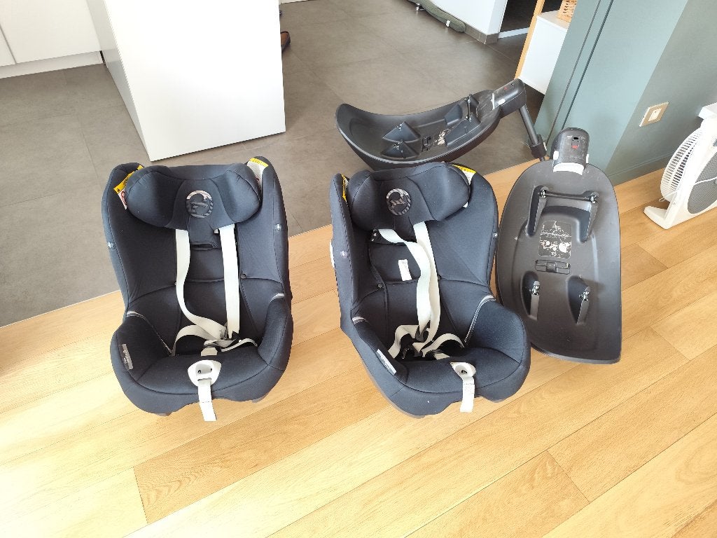 Sieges enfants Cybex et base isofix, Autres marques, 0 à 18 kg, Enlèvement, Utilisé