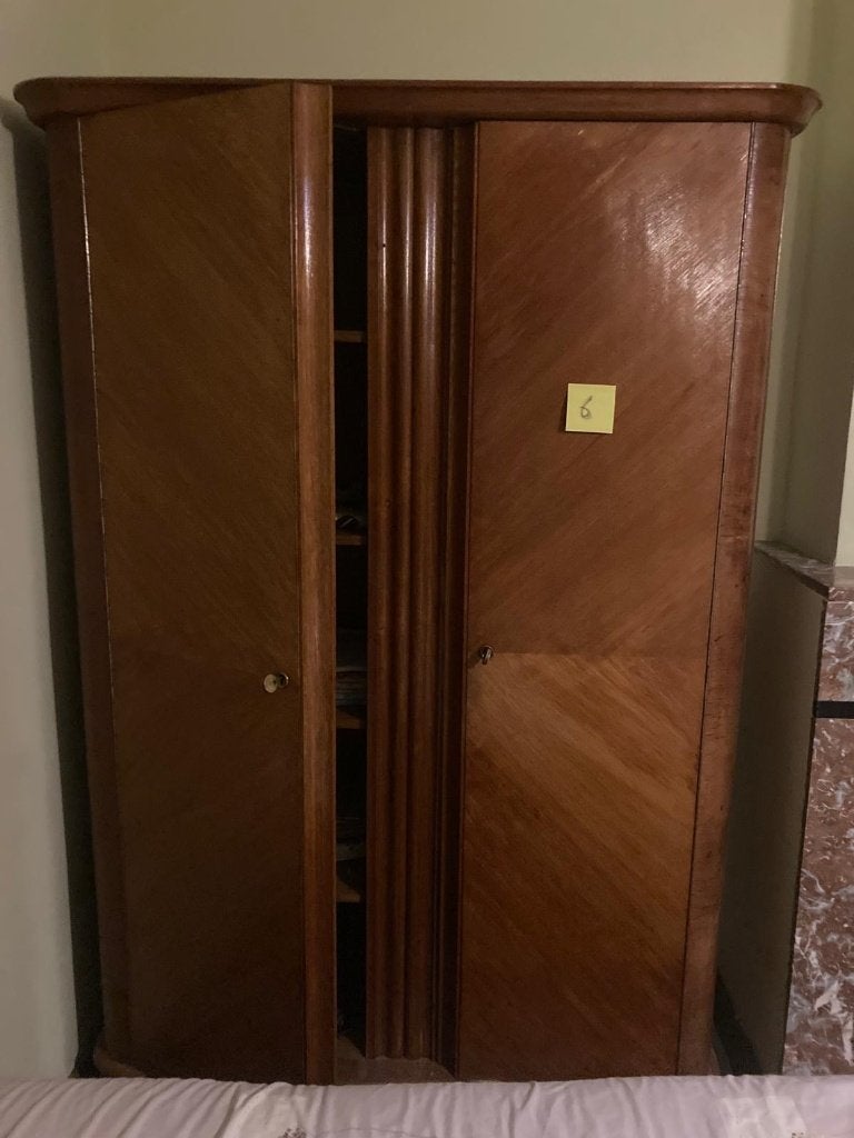 Armoire, Avec porte(s), 100 à 150 cm, Utilisé, Chêne