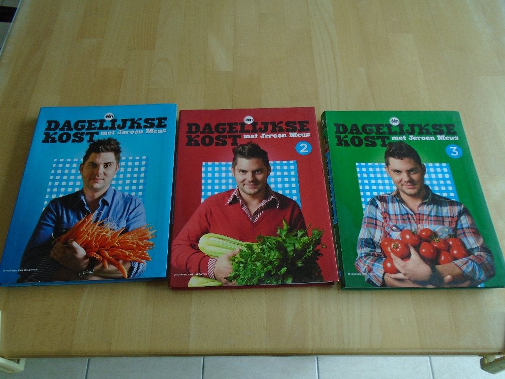 kookboeken jeroen meus, Livres, Livres de cuisine, Enlèvement ou Envoi, Jeroen Meus, Comme neuf, Autres régions