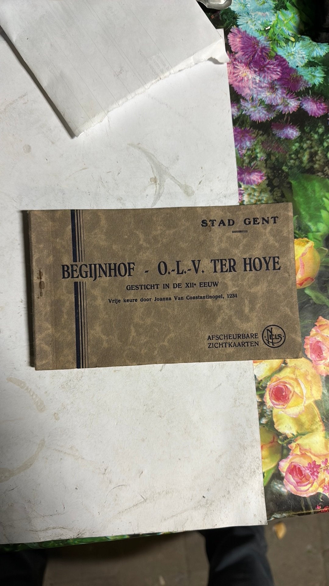 Souvenierboekje met afscheurbare postkaarten satad gent, Verzamelen, Ophalen of Verzenden