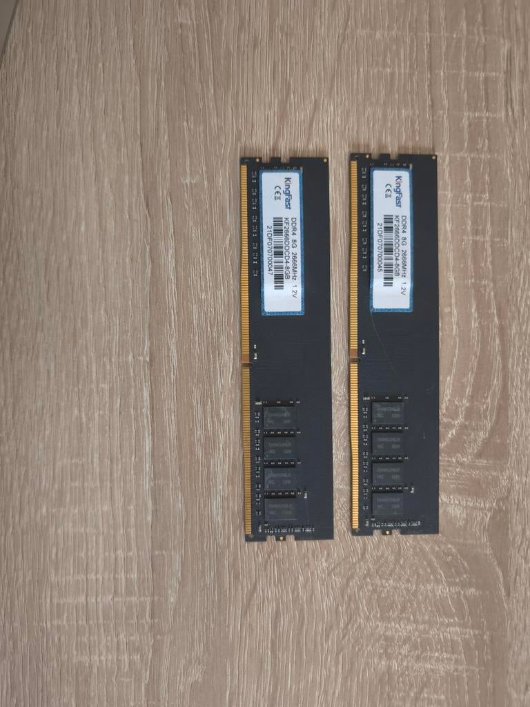 Ddr4 16gb ram, Computers en Software, RAM geheugen, Desktop, DDR4, Ophalen