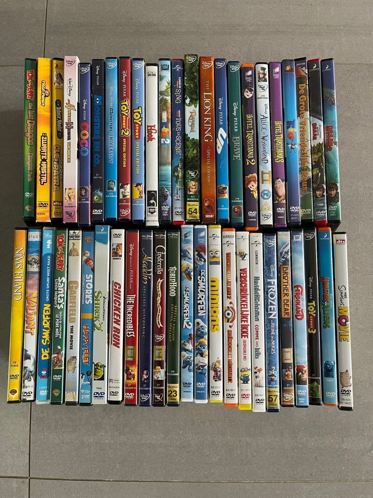 Dvd pakket Kids 47st, Enlèvement ou Envoi, Utilisé