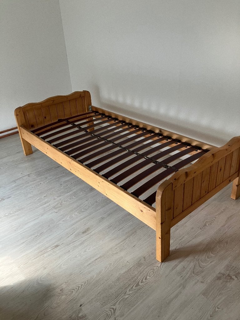 Bedframe, Ophalen, Gebruikt, 90 cm, Eenpersoons