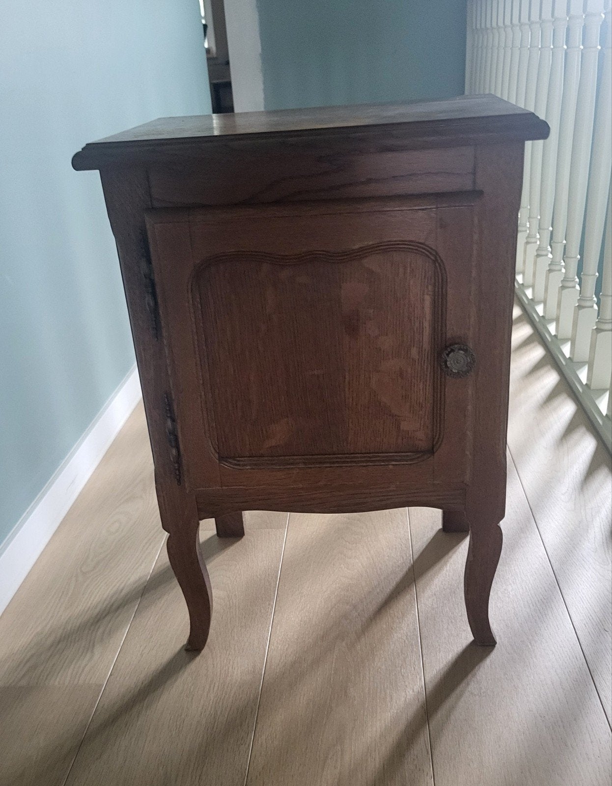 Prachtig vintage nachtkastje – Franse/Louis XV stijl, Moins de 45 cm, Enlèvement, Utilisé, 55 à 70 cm