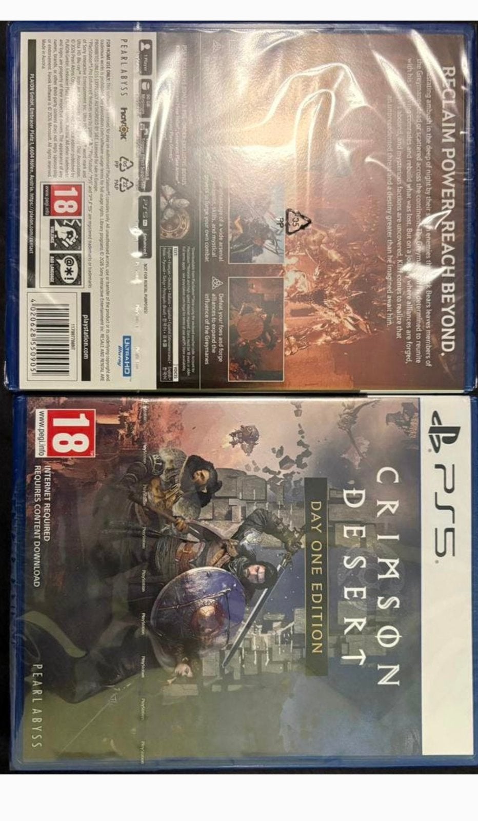 Crimson Desert Ps5 neuf (code édition), Consoles de jeu & Jeux vidéo, Jeux | Sony PlayStation 5, Neuf, Enlèvement ou Envoi