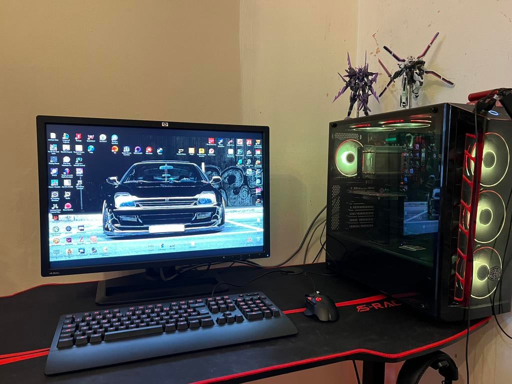 HP 24-inch LCD-scherm (pc-monitor), Computers en Software, Ophalen, Zo goed als nieuw