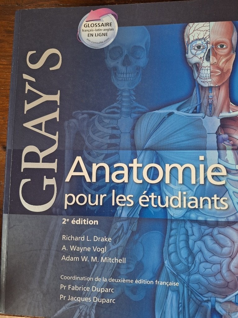Gray's anatomie pour les étudiants, Ophalen, Gelezen, Hoger Onderwijs, Collectif