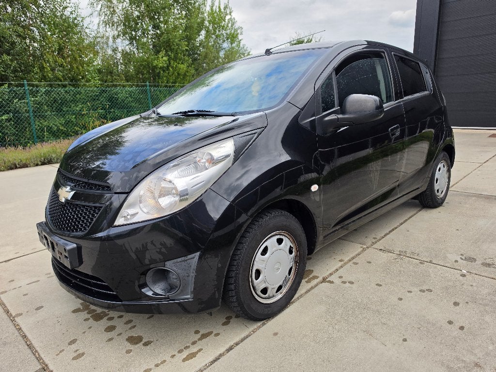 Chevrolet Spark 1.0i 2013 114.000 km Gekeurd + Garantie, Auto's, Euro 5, 50 kW, Zwart, https://public.car-pass.be/vhr/21669b8b-fdba-47b5-aa00-872c4733e6d9