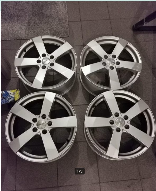 Velgen set DEZENT, Auto-onderdelen, Banden en Velgen, Ophalen, Gebruikt, 18 inch, Velg(en)