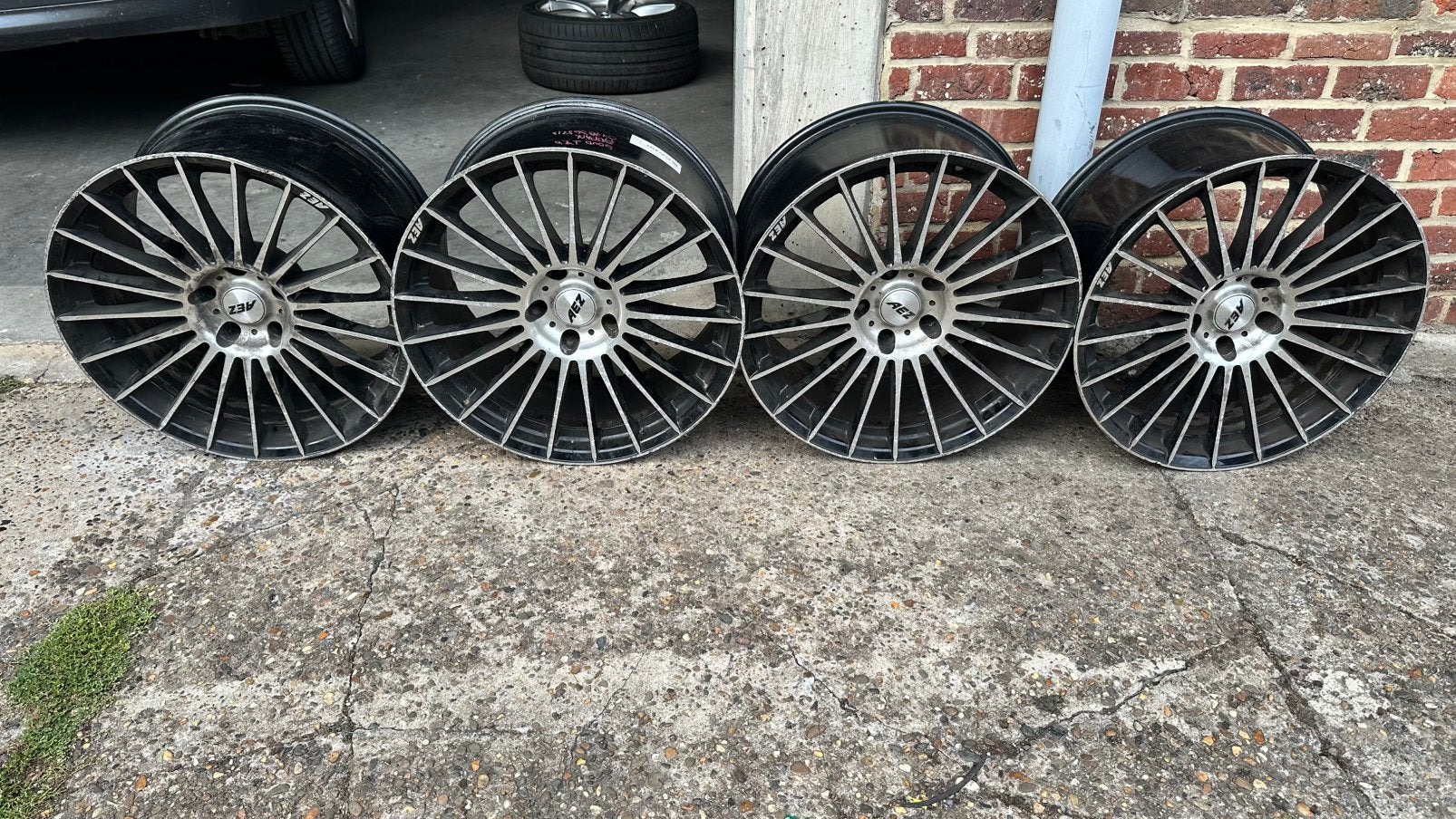 Breadset velgen met schade te koop, Ophalen, Gebruikt