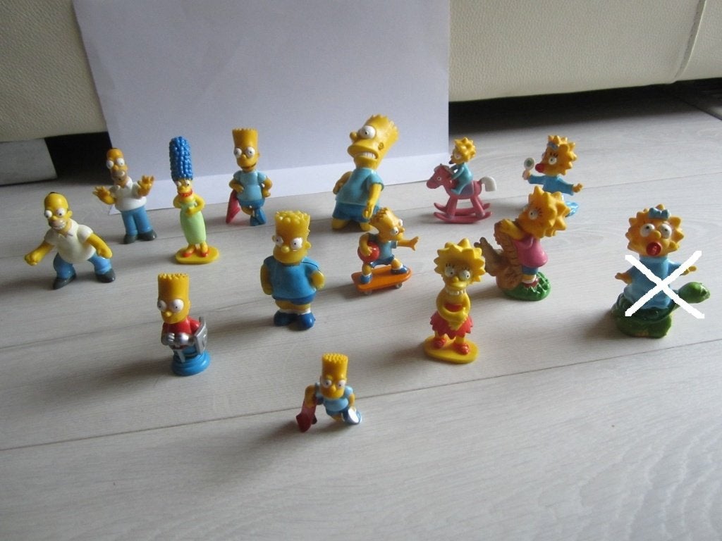 Les Simpson - figurine au choix : 1,50Eur / pièce, Collections, Enlèvement ou Envoi, Comme neuf, TV, Figurine ou Poupée
