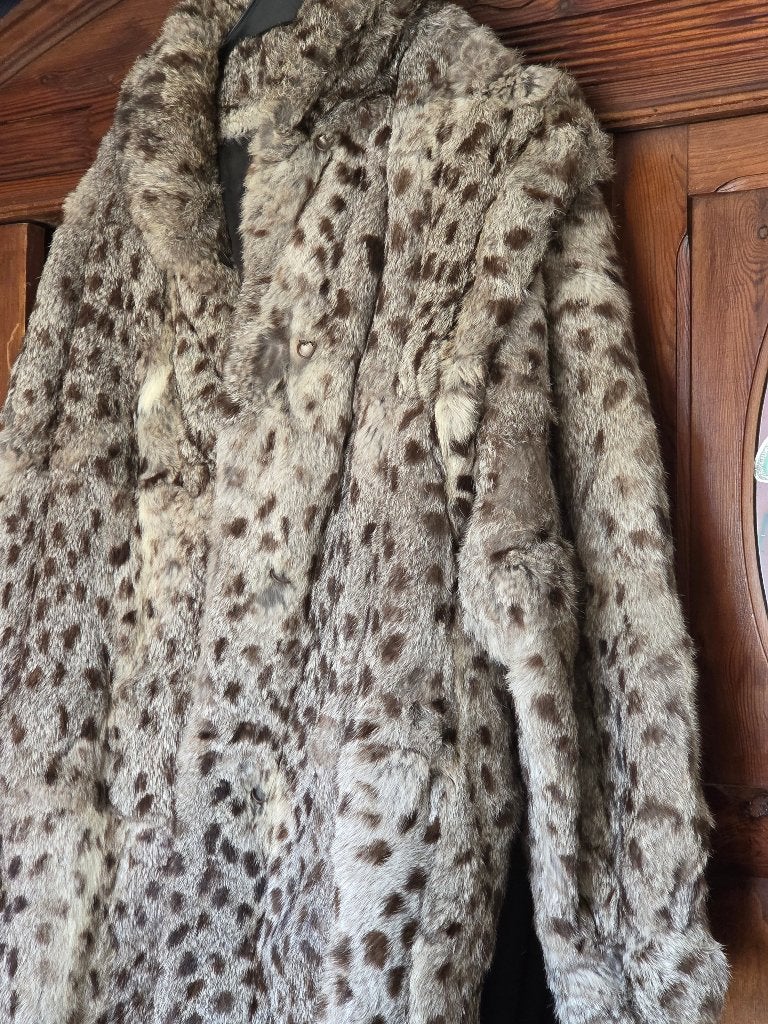 Veste en vrai fourure, Vêtements | Femmes, Vestes | Hiver, Taille 42/44 (L), Autre, Gris, Comme neuf