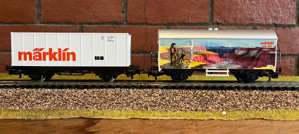Marklin HO 4481/84495 DB Mint, Ophalen of Verzenden, Zo goed als nieuw, Wisselstroom, Wagon