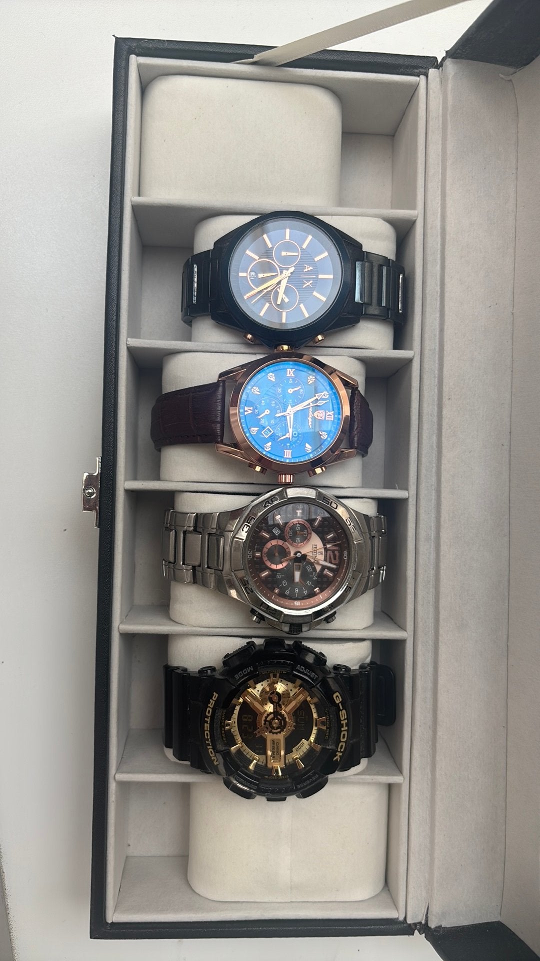 Lot aan horloges, Handtassen en Accessoires, Horloges | Heren, Ophalen, Zo goed als nieuw