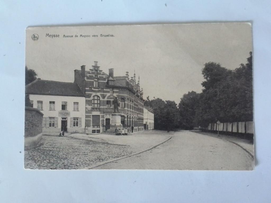 MEISE MEYSSE AVENUE DE MEYSSE VERS BRUXELLES, Collections, Cartes postales | Belgique, Non affranchie, Brabant Flamand, 1920 à 1940