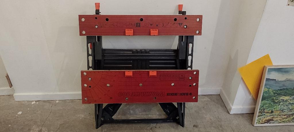 Établi pliant Black & Decker Workmate 800 - Robuste, Bricolage & Construction, Établis, Enlèvement, Utilisé, Rabattable