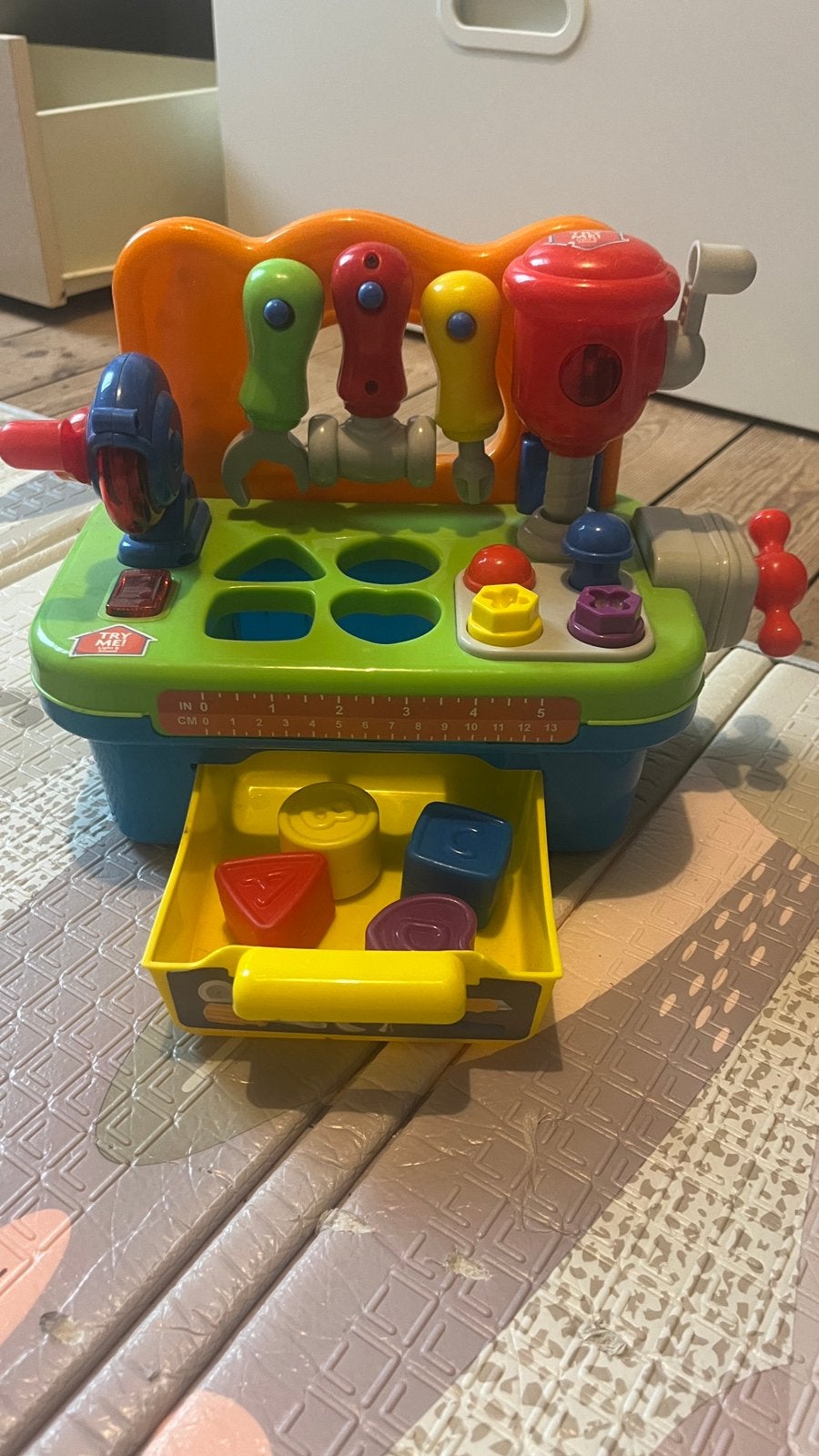 Etabli de bricolage pour enfants- Son et lumière, Enlèvement, Utilisé