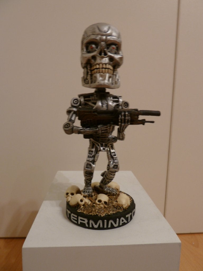 Headknockers Terminator 2 - Endoskeleton, Verzamelen, Ophalen of Verzenden, Zo goed als nieuw, Film, Beeldje, Replica of Model