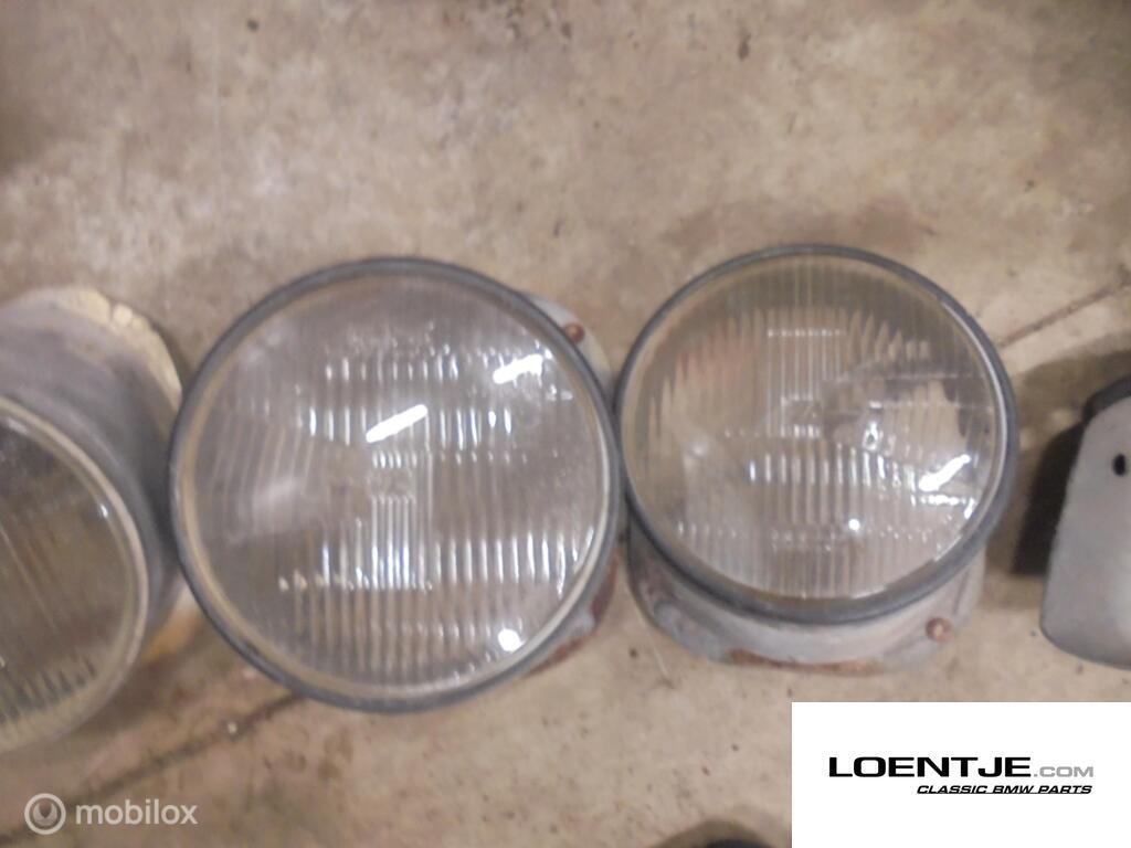 Koplampglas BMW 02 H4 1502 1602 1802 2002, Gebruikt, Ophalen of Verzenden, BMW, BMW
