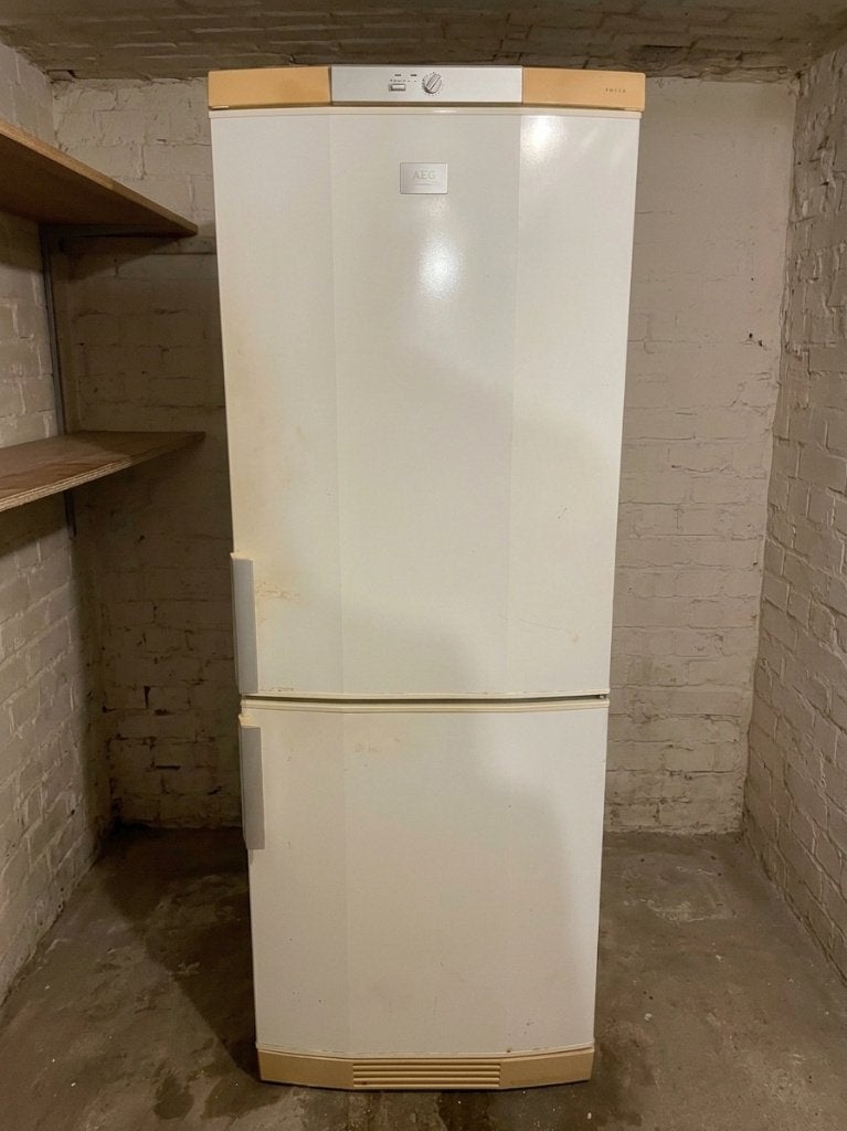 refrigerateur congelateur AEG, Electroménager, 160 cm ou plus, Enlèvement, Utilisé, 200 litres ou plus
