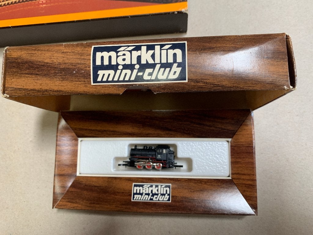 Märklin Ech. Z Mini-Club 8800 : Vapeur DB, très bon état., Hobby & Loisirs créatifs, Trains miniatures | Échelles Autre, Enlèvement ou Envoi