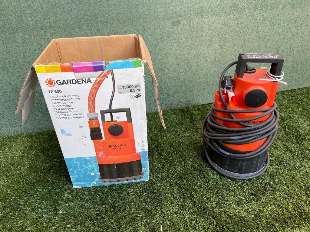 Waterpomp Gardena PT 600, Enlèvement ou Envoi, Comme neuf, Électrique, Pompe à eaux claires