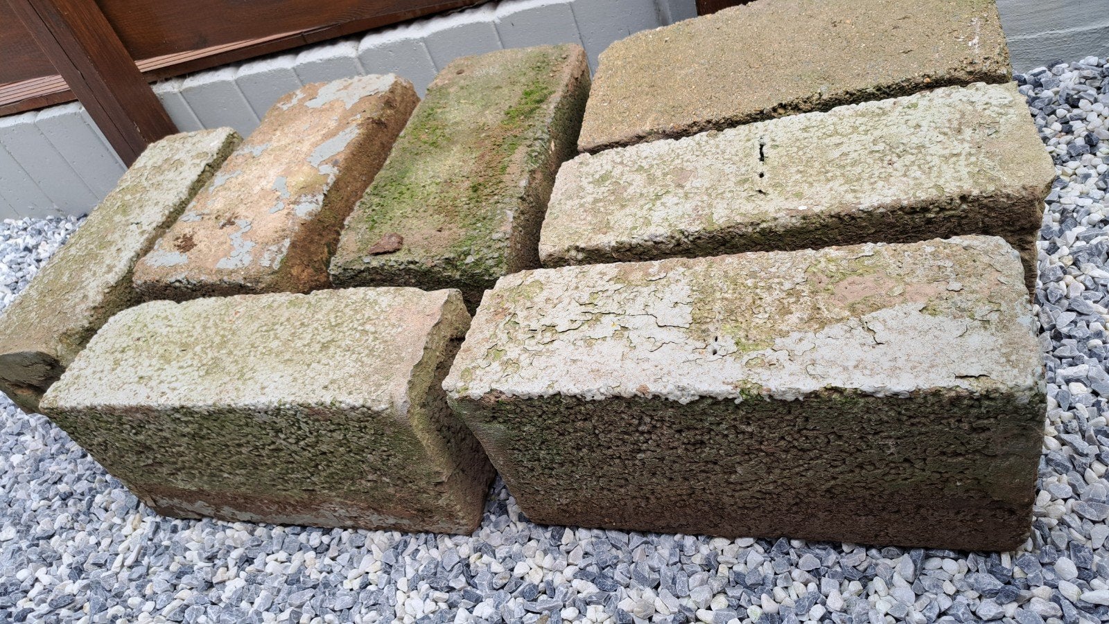 7 Betonblokken...Gratis, Ophalen of Verzenden