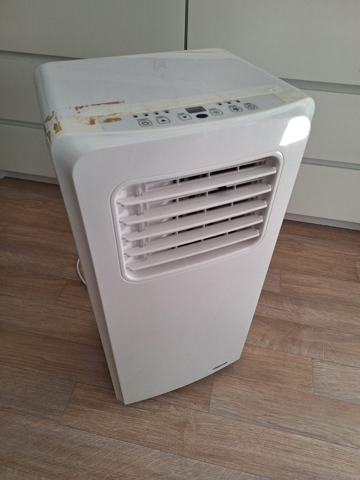 Mobiele Airco Tristan, Ophalen, Mobiele airco