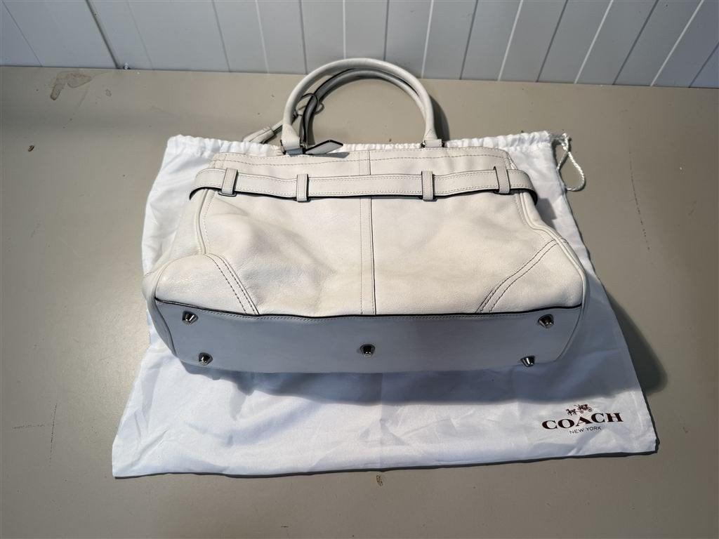 Coach Off White - handtas - tas, Ophalen of Verzenden, Zo goed als nieuw, Handtas