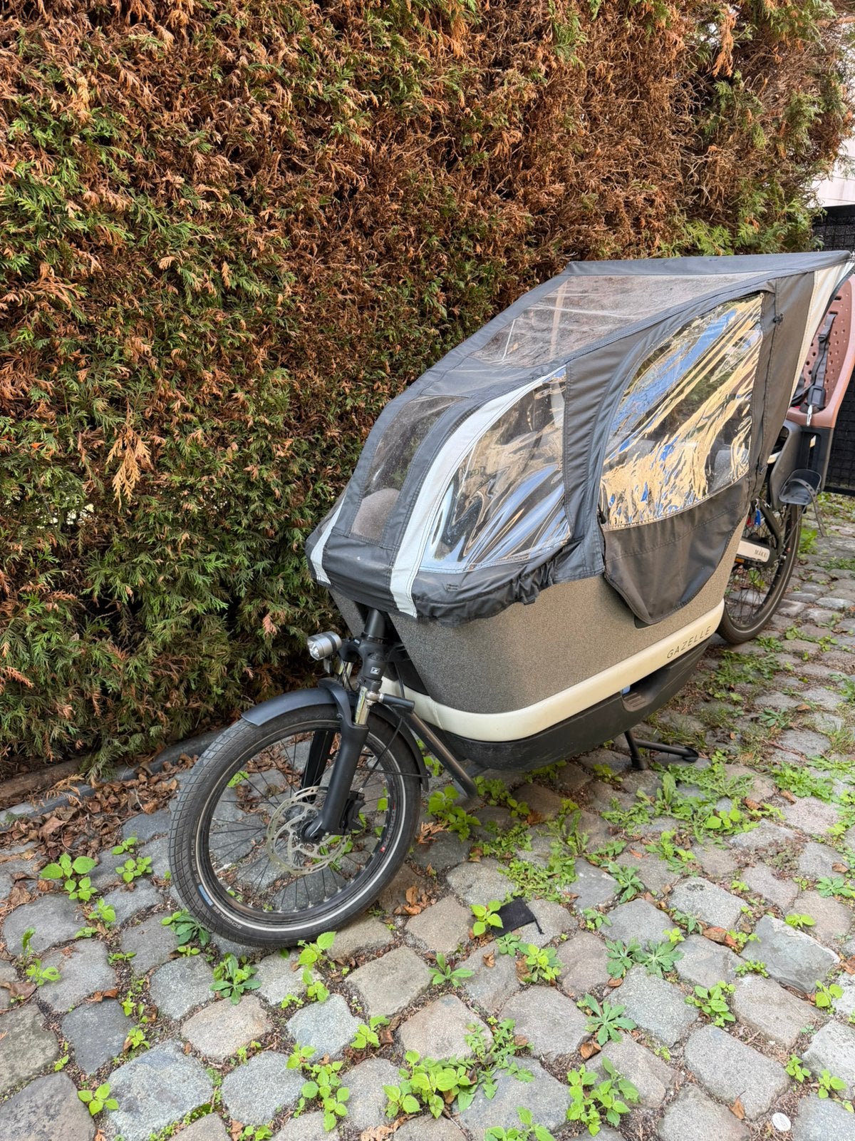 Bakfiets gazelle Makki te koop!, Fietsen en Brommers, Ophalen, 4 kinderen of meer, Gebruikt, Elektrisch