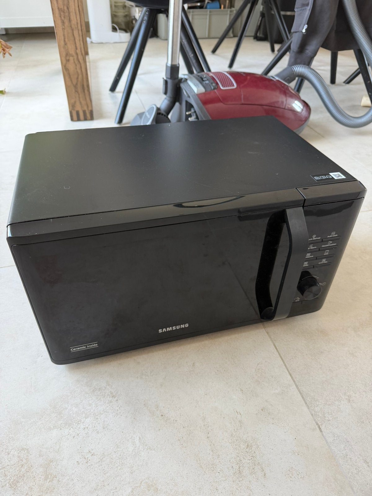 Micro-ondes Samsung, Electroménager, Enlèvement ou Envoi, Comme neuf, À Poser, Croustillant