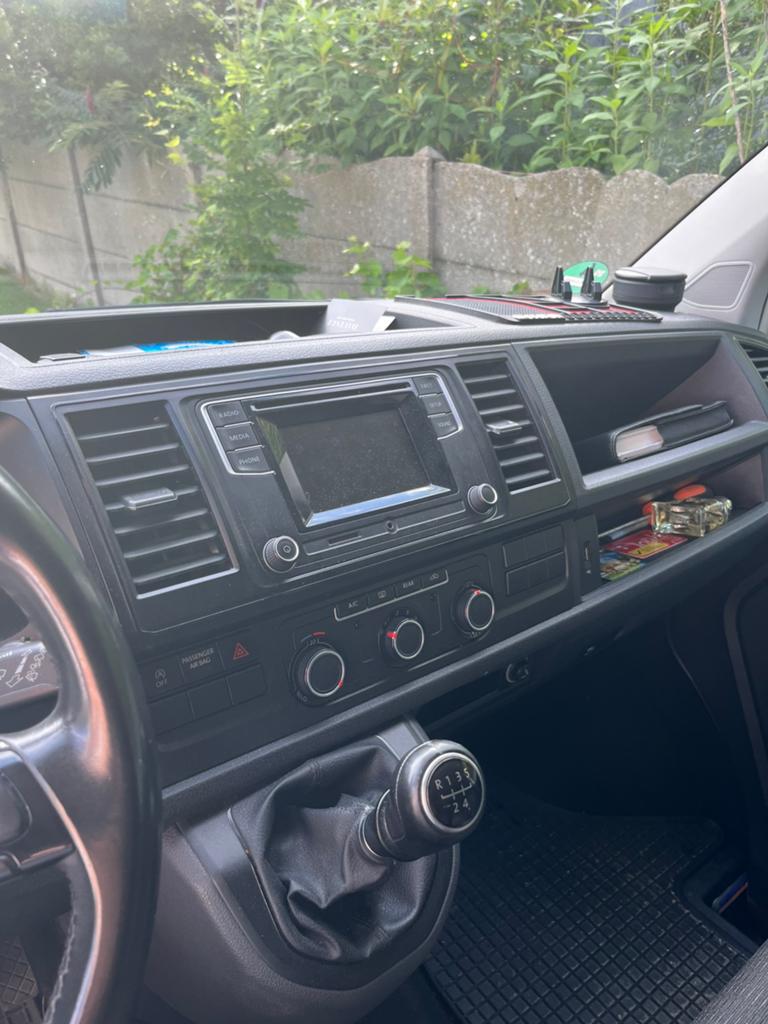 Volkswagen transporter T6 wit, Auto's, Volkswagen, 4 deurs, Stof, 4 cilinders, Wit