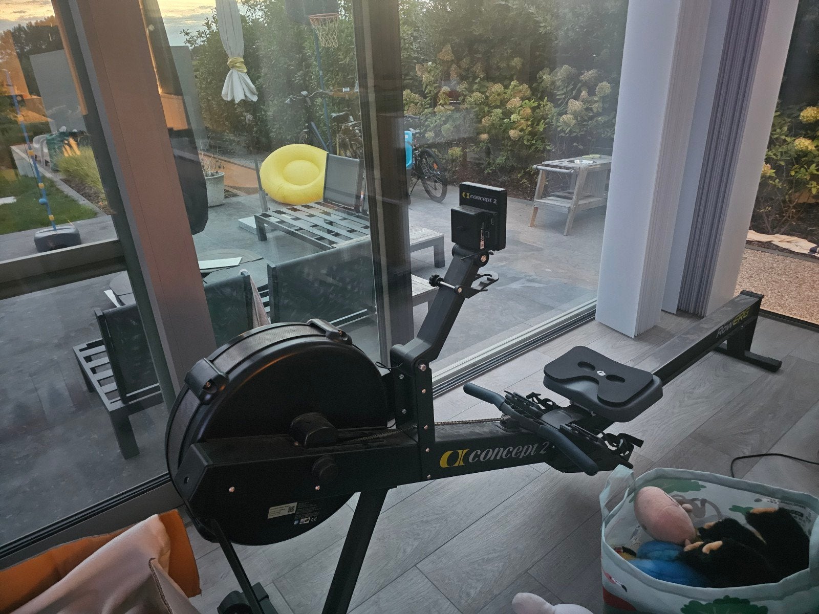 Concept2 Rowerg roeimachine / roeitoestel, Enlèvement, Comme neuf, Métal, Rameur