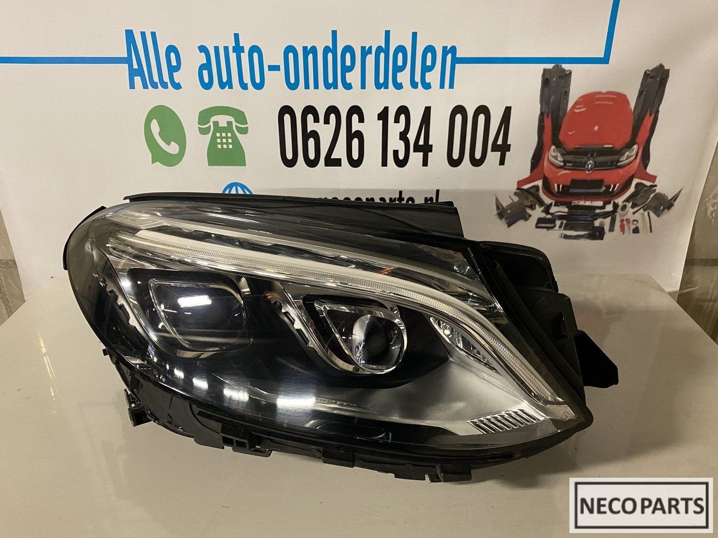 GLE W166 W292 ILS VOL LED KOPLAMP RECHTS A1669062203, Gebruikt, -, Ophalen of Verzenden, -